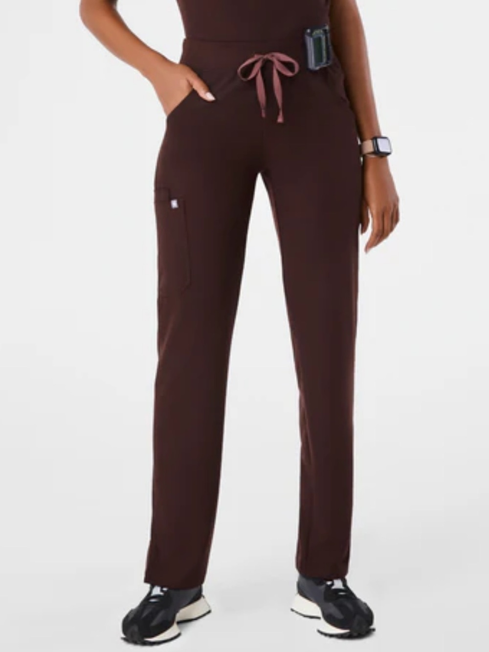 Kade Cargo Espresso scrub pants